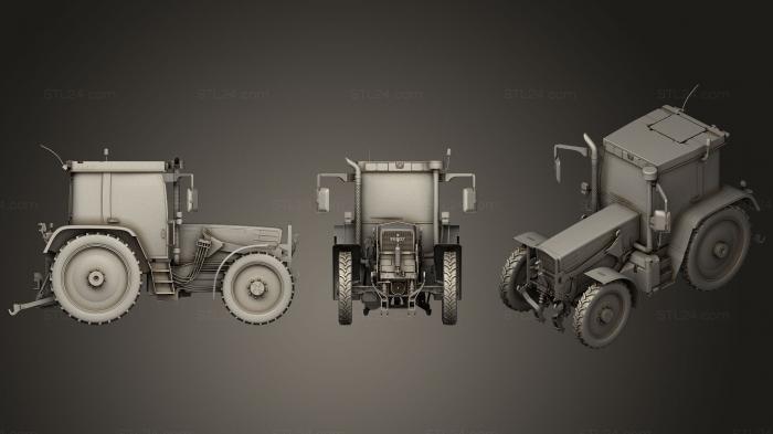 Vehicles (Fendt Farm Tractor, CARS_0156) 3D models for cnc
